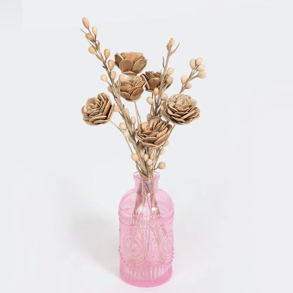 Embossed Flower Vase