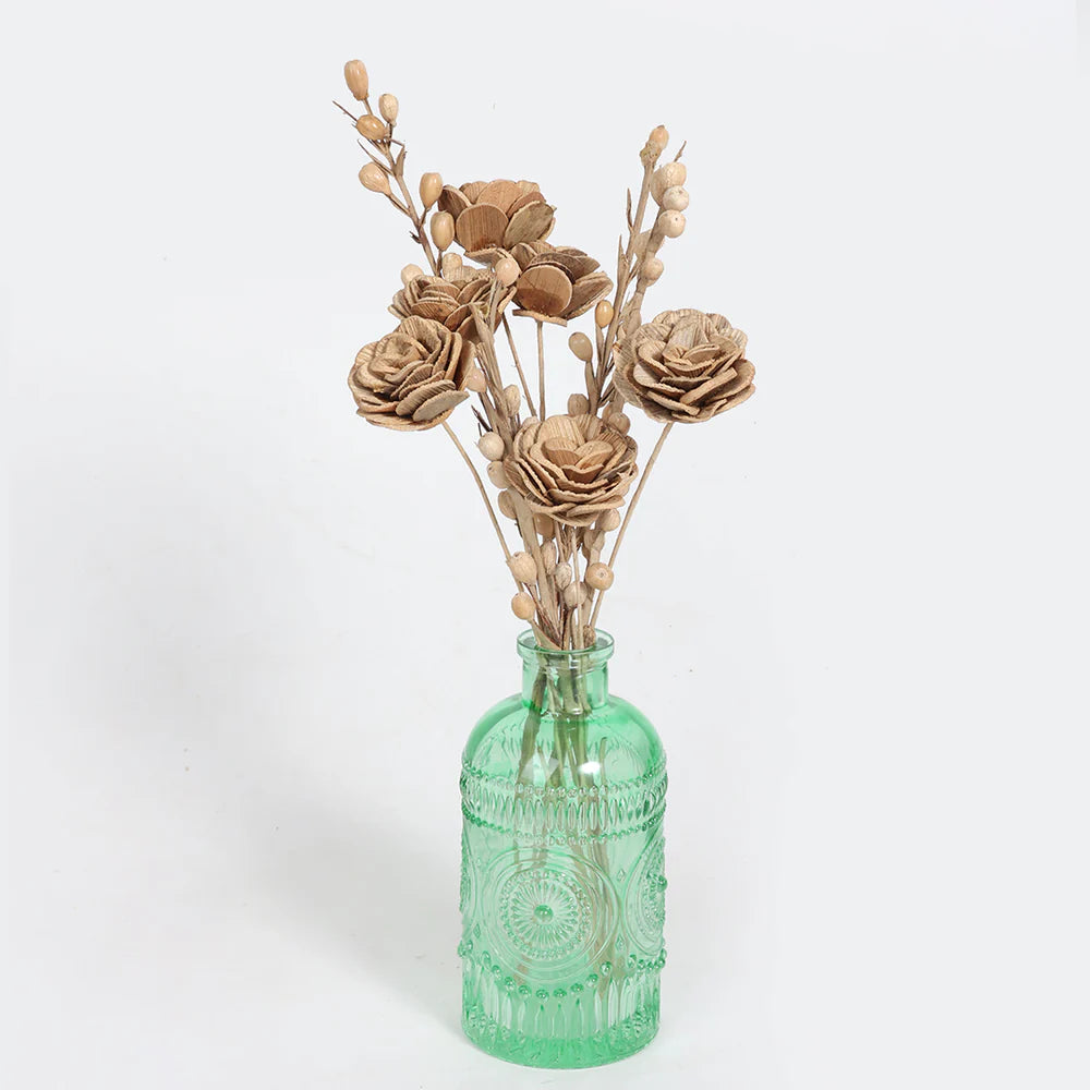 Embossed Flower Vase