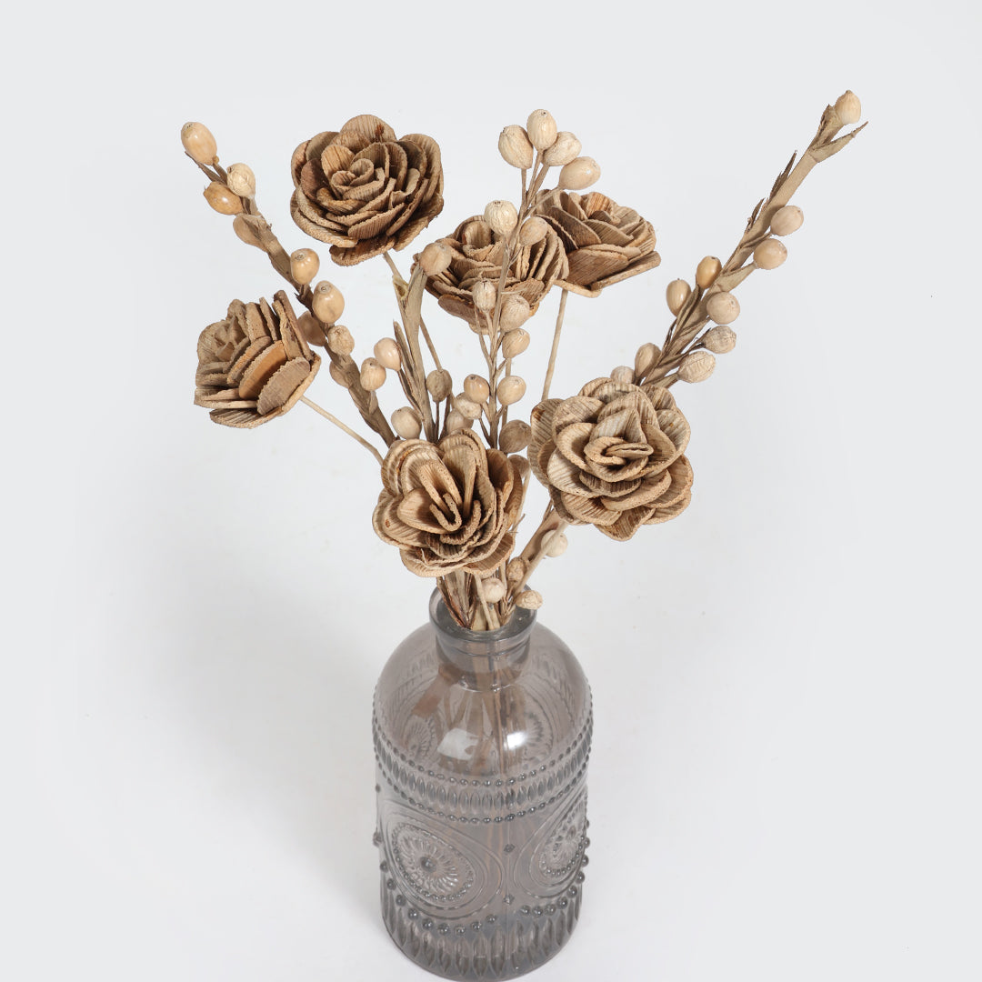 Embossed Flower Vase