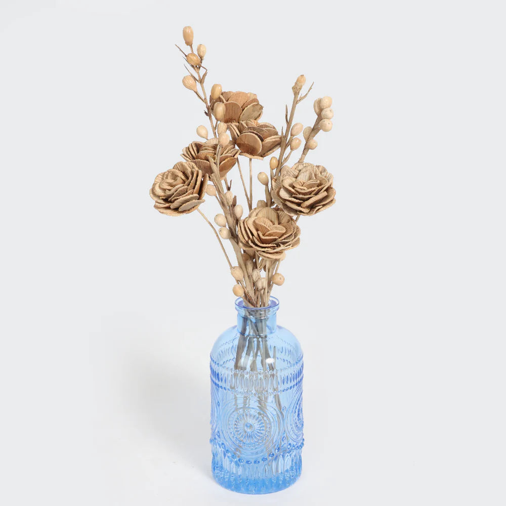 Embossed Flower Vase