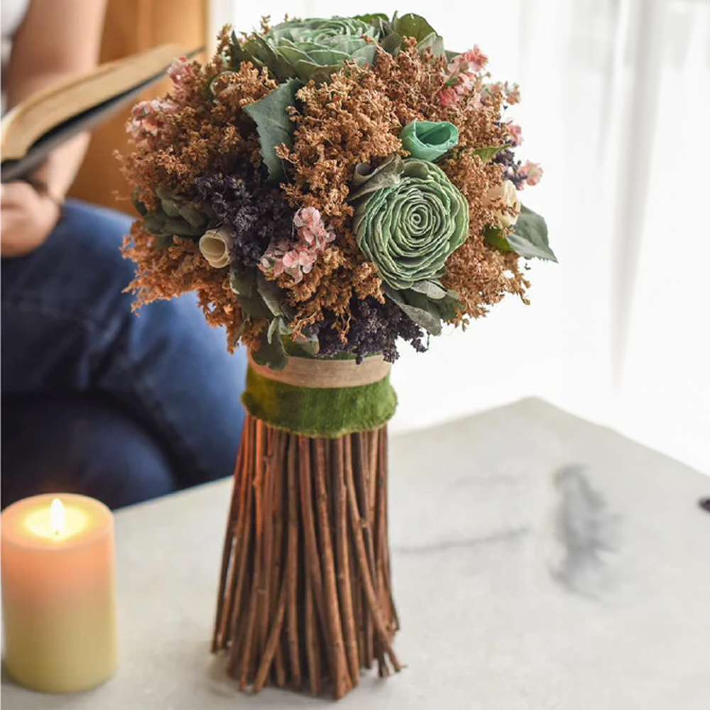 Eternal summer bouquet | Anniversary bookey | Gift bookey