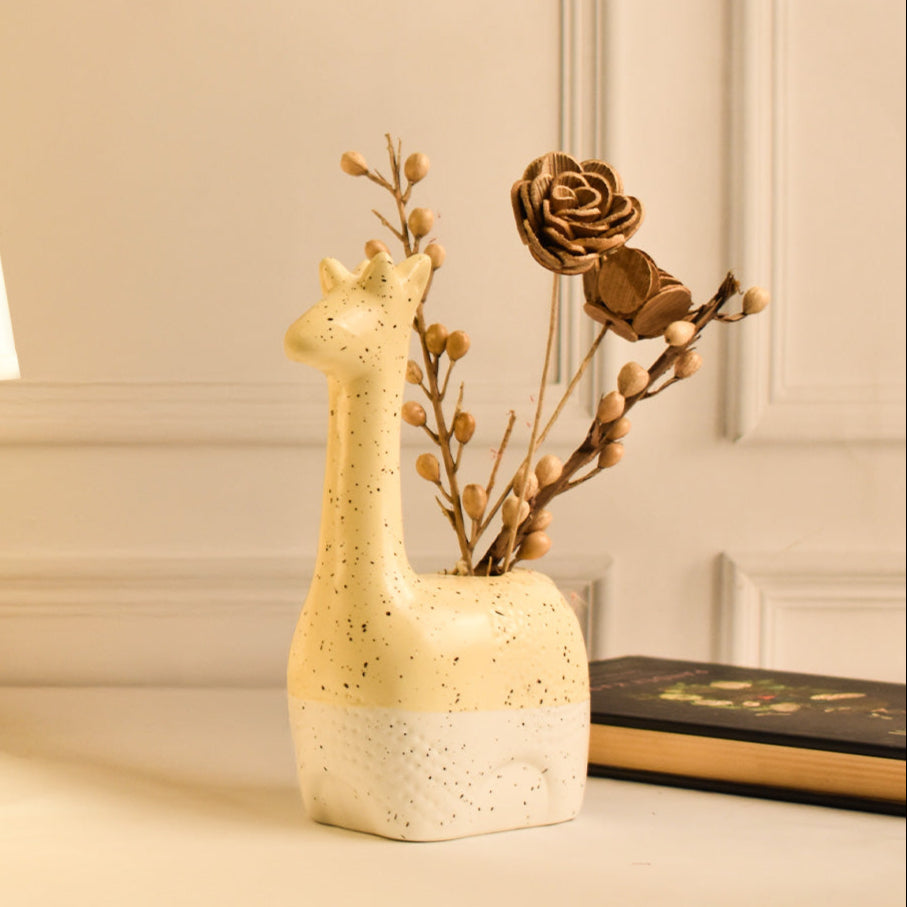Giraffe Flower Vase