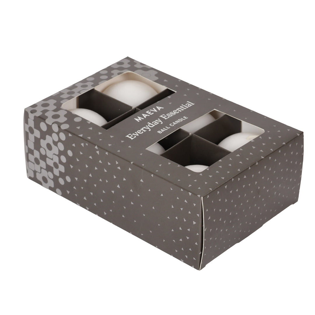 Ball Candles - Pack of 6