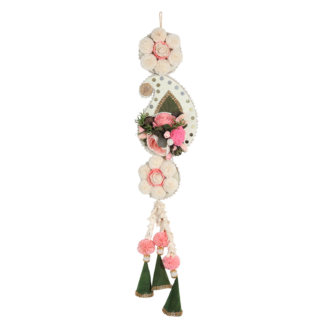 MIsha Dried Botanical Door Hanging -Set of 2