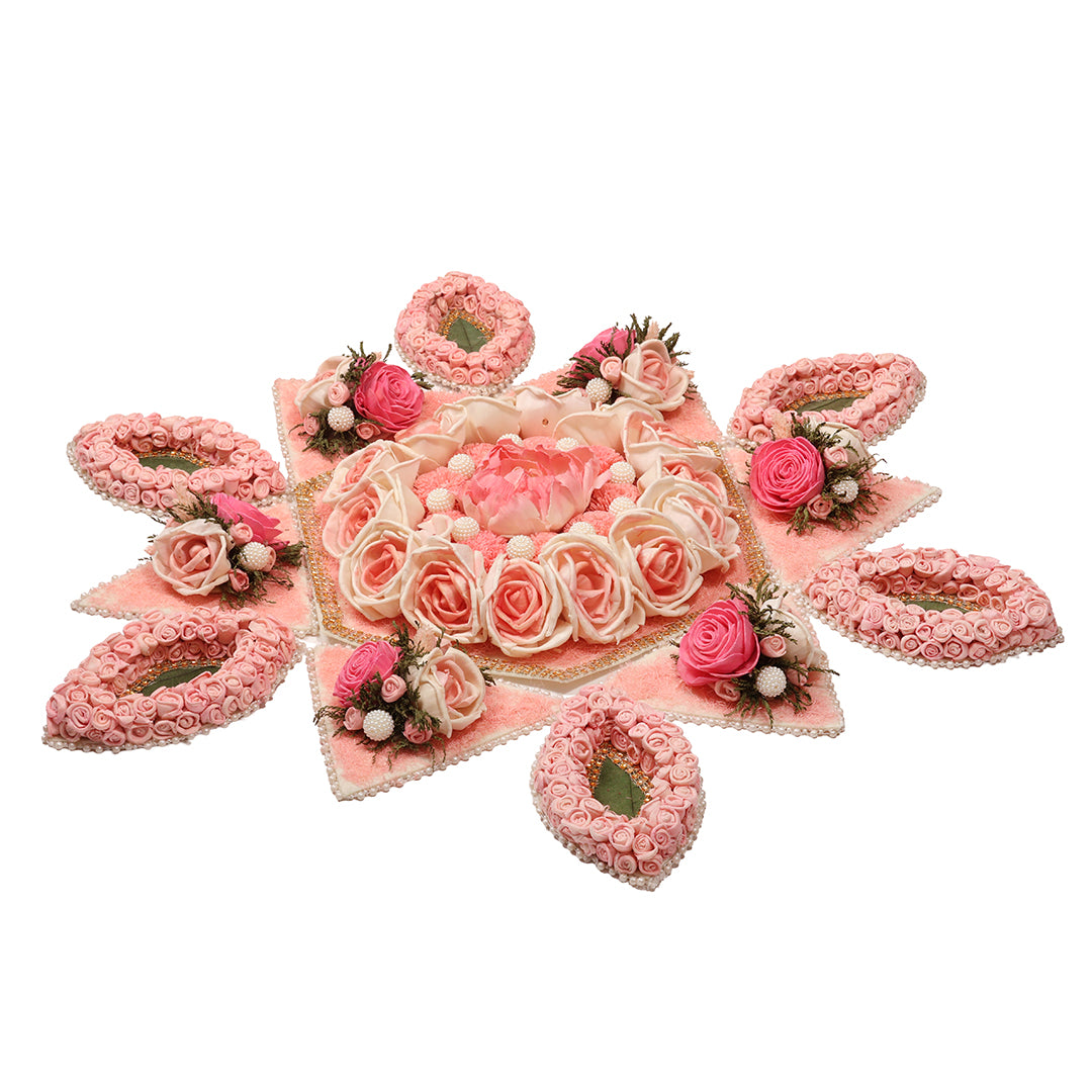 Misha Dried Botanical Rangoli Mat