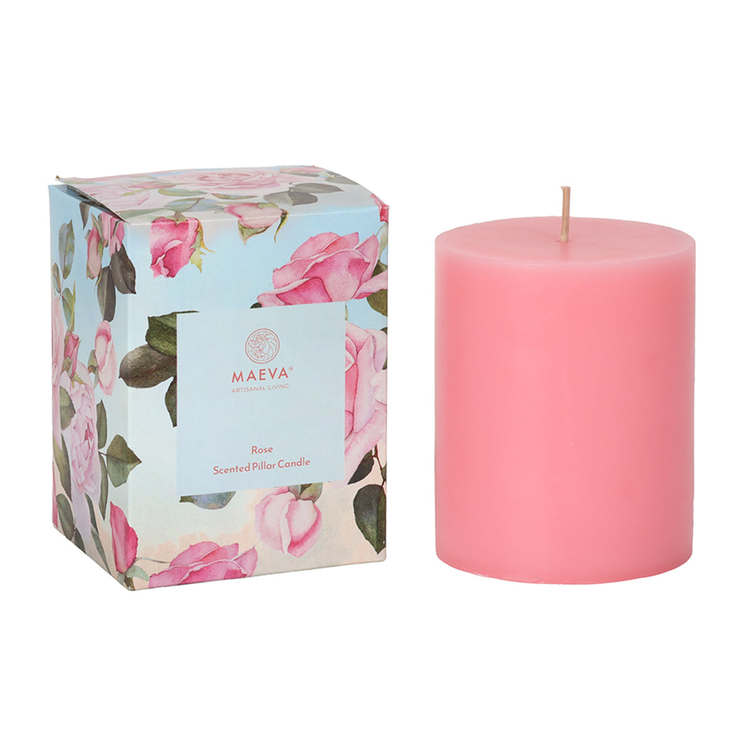Cupid & Psyche Pillar Candle - S