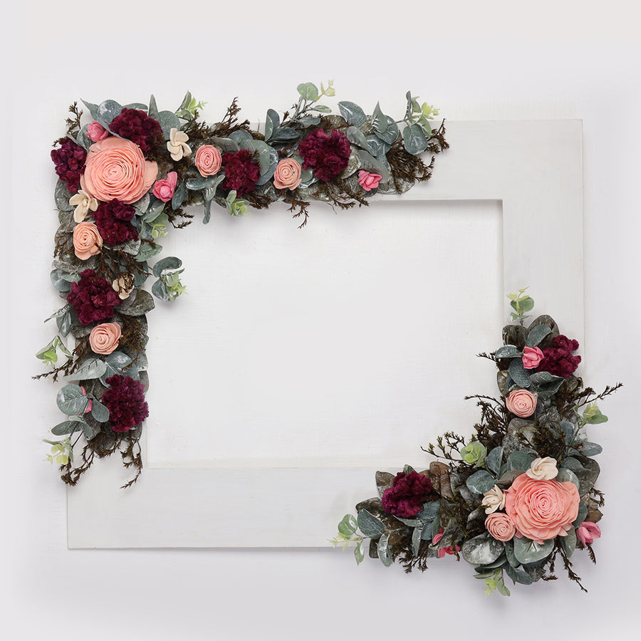 China Factory Wreath Frames for Crafts, Wooden Floral Arranging