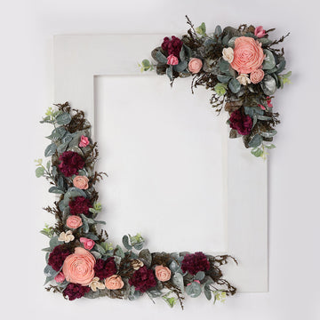 Parisian Beauty Floral Frame