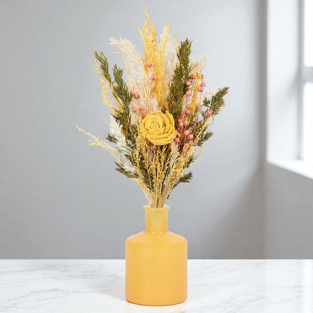 Warmth Glass Flower Vase