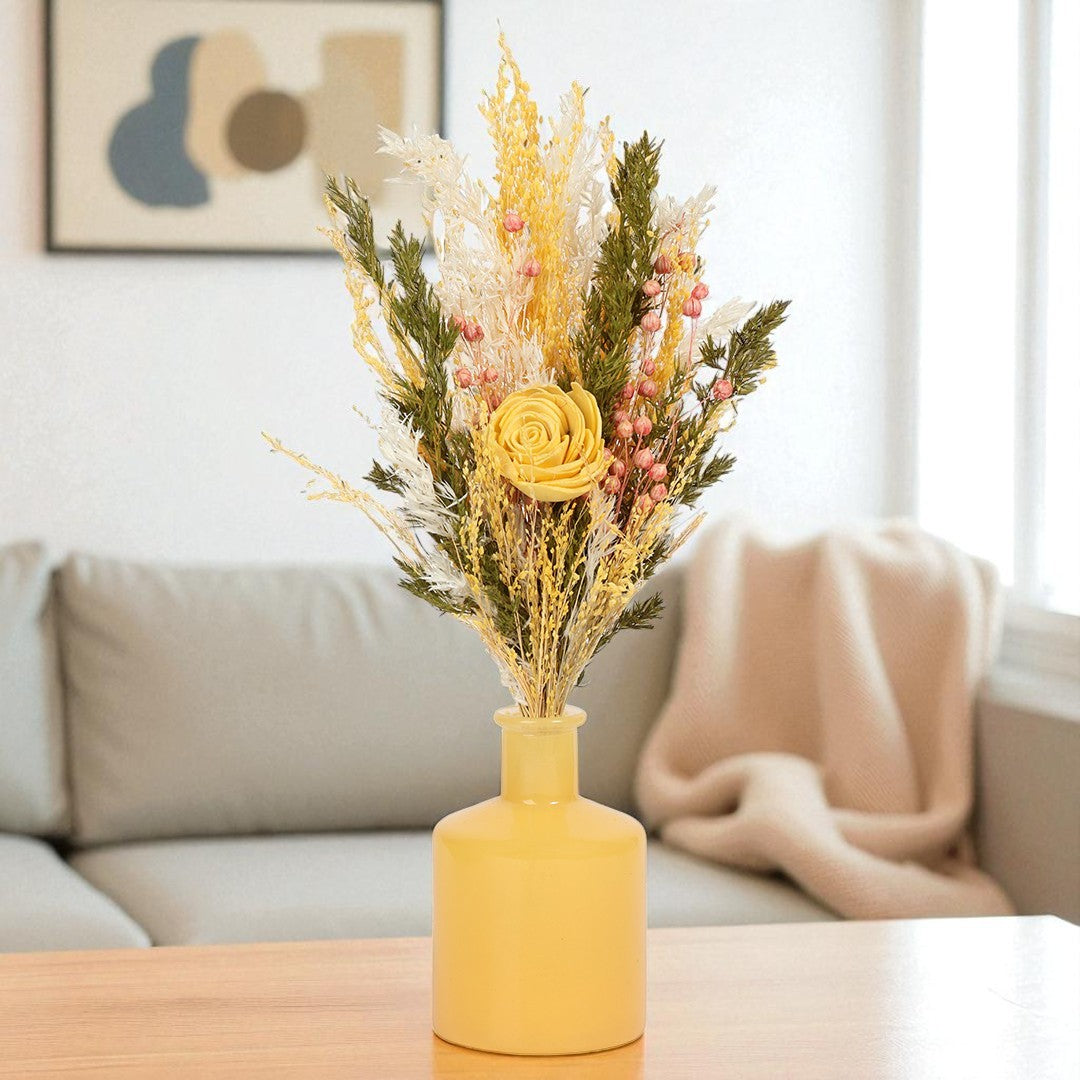 Warmth Glass Flower Vase