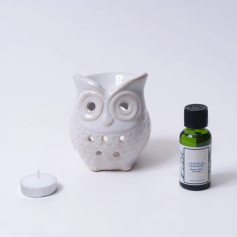 Owl Aromatherapy Set