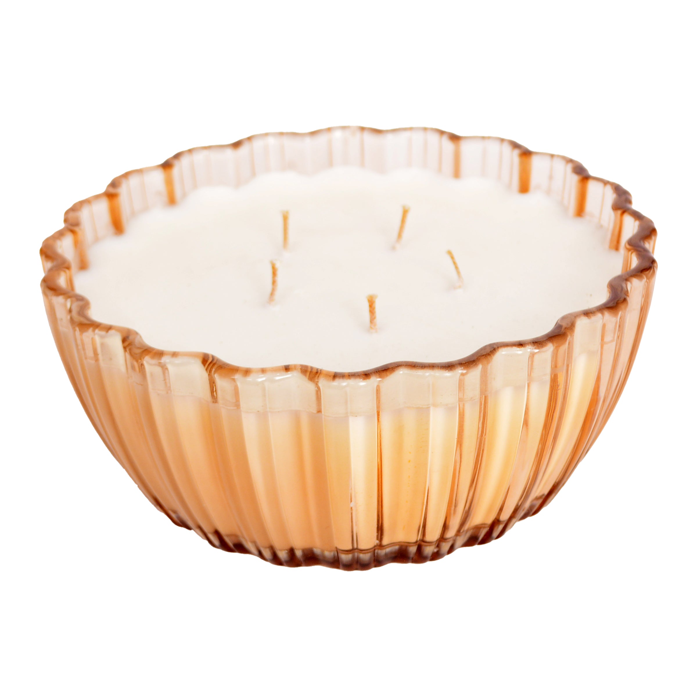 Sunkissed Driftwood Scalloped Candle