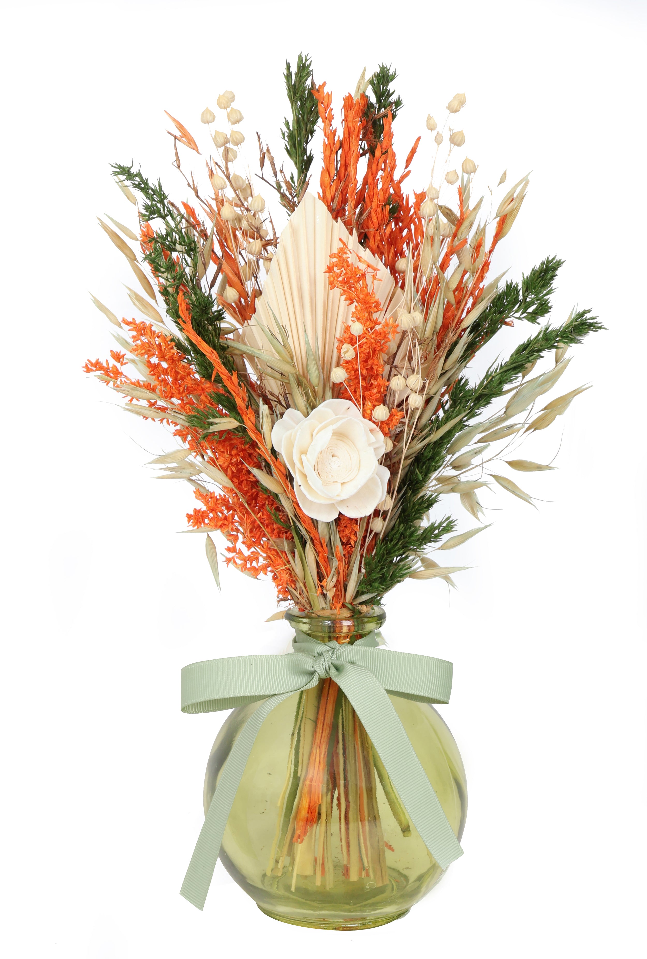 Summer Citrus Vase with Bunch