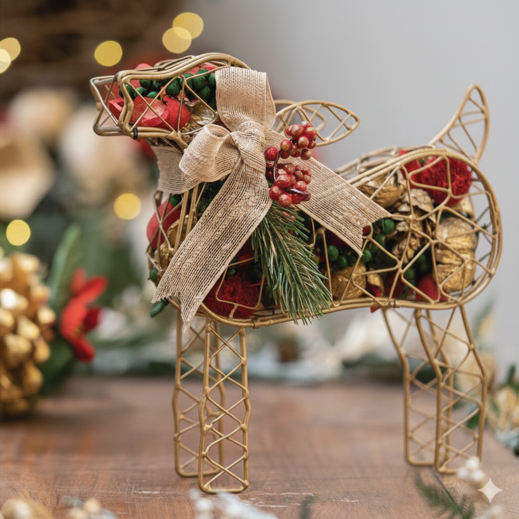 Deer Metal Cage Potpourri