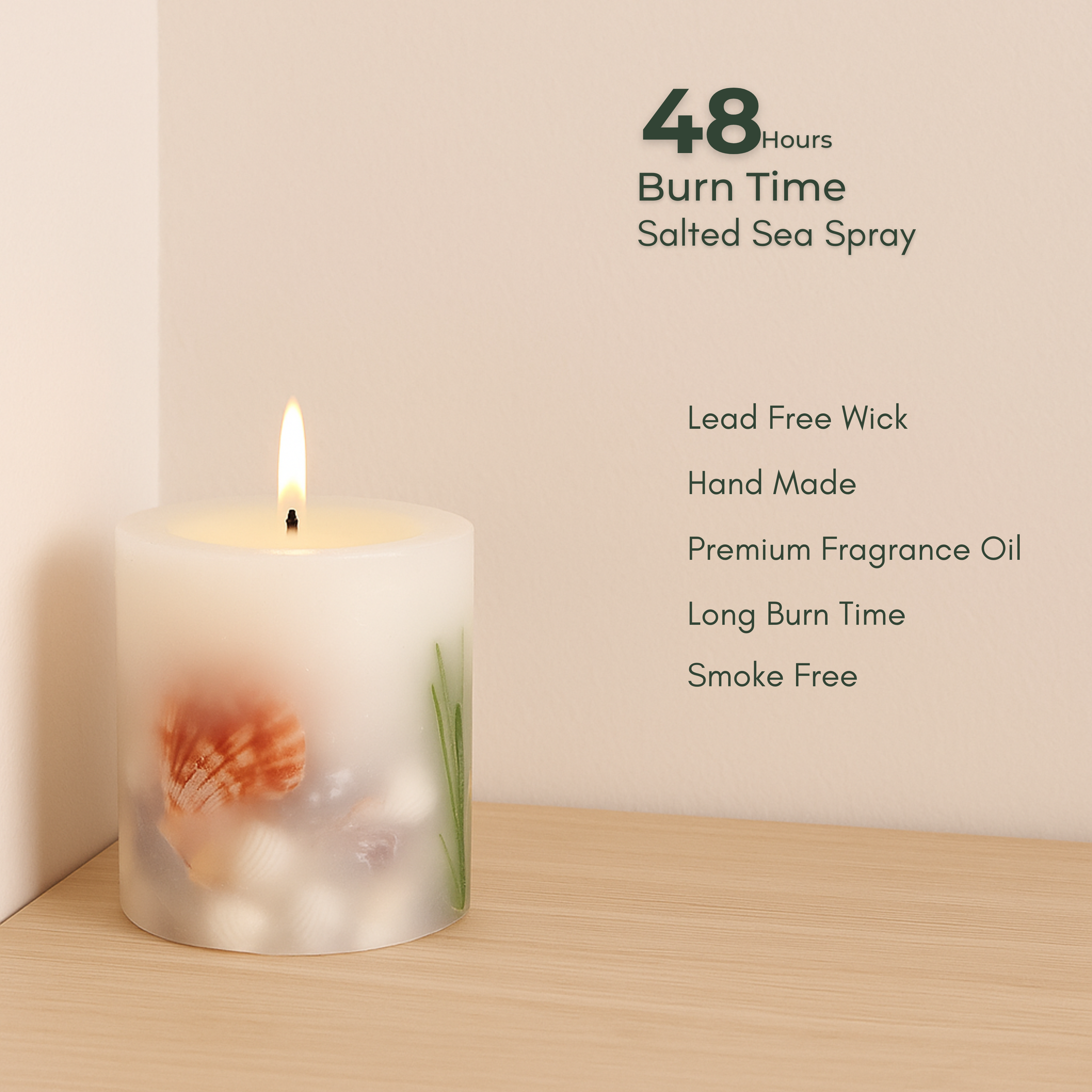 Ocean Breeze Botanical Candle - Small