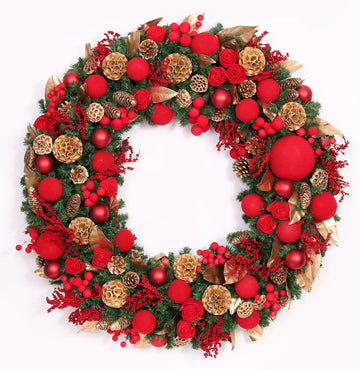 Classic Ornament Jumbo Wreath