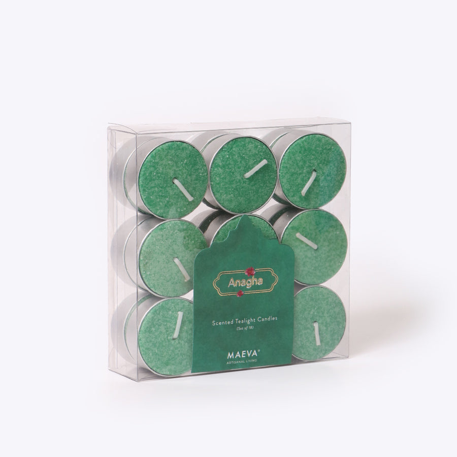 Anagha Scented Tealight Candles - Pk of 18