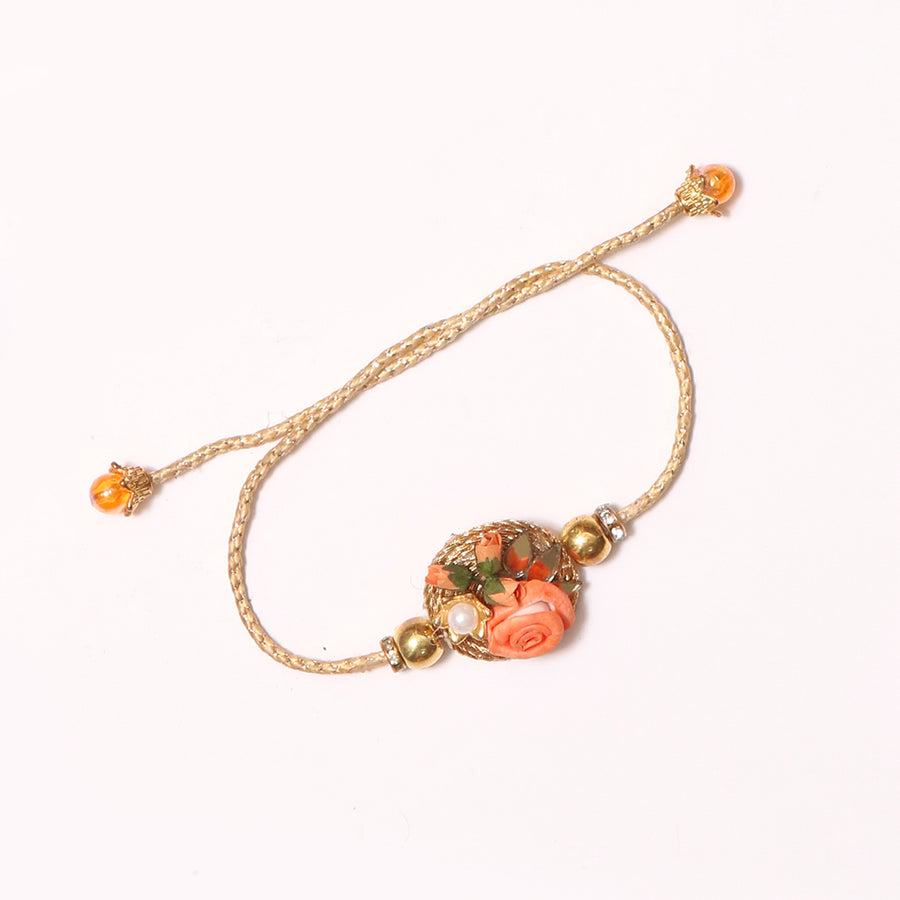 Gulbahaar Tangerine Rakhi