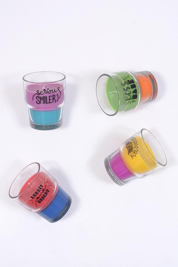 Quirky Tea-Glass Candles