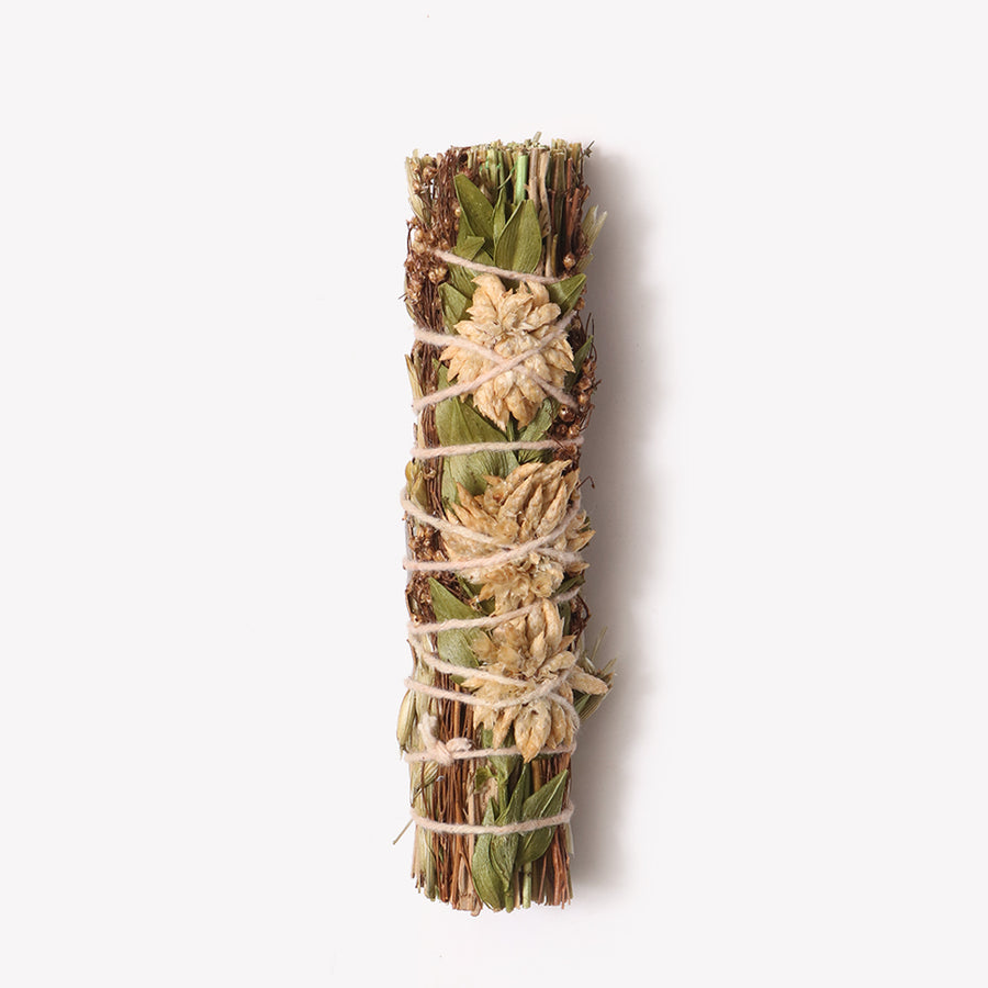 White Tuberose Smudge Bundles