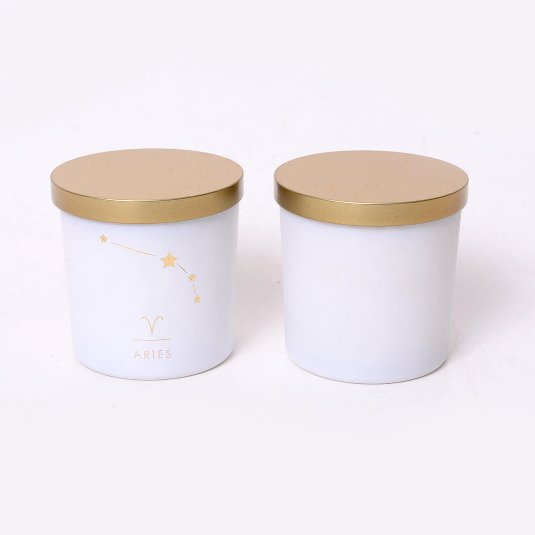 Aries Zodiac Candle - Set of 2
