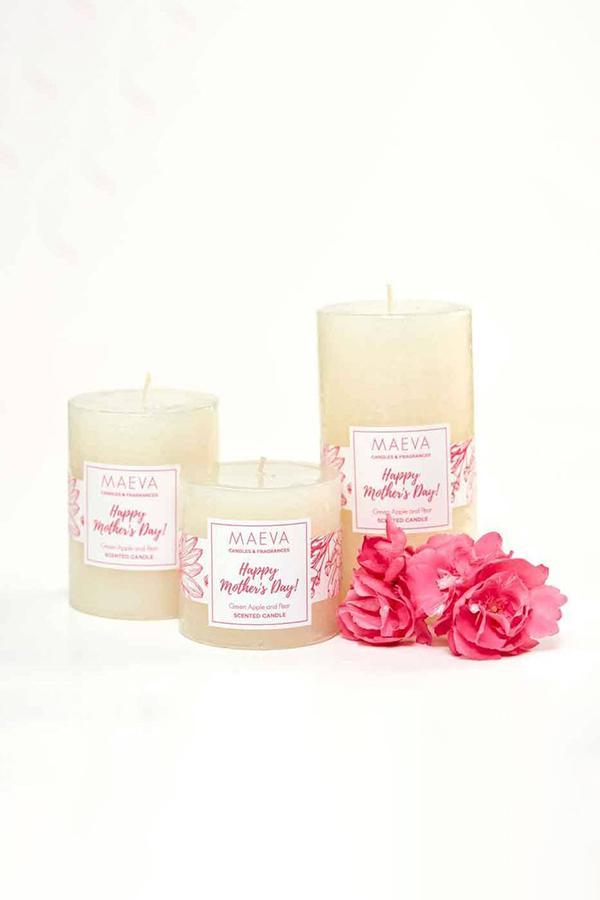 Mothers Day Pillar Candle
