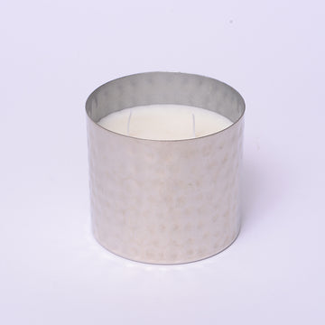 Silver 2-Wick Scented Candle