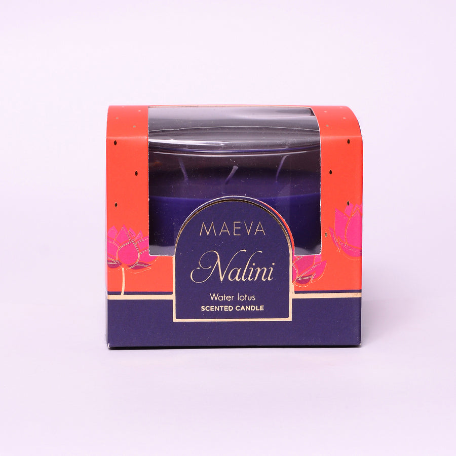 Maeva Nalini 3 wick Glass Candle