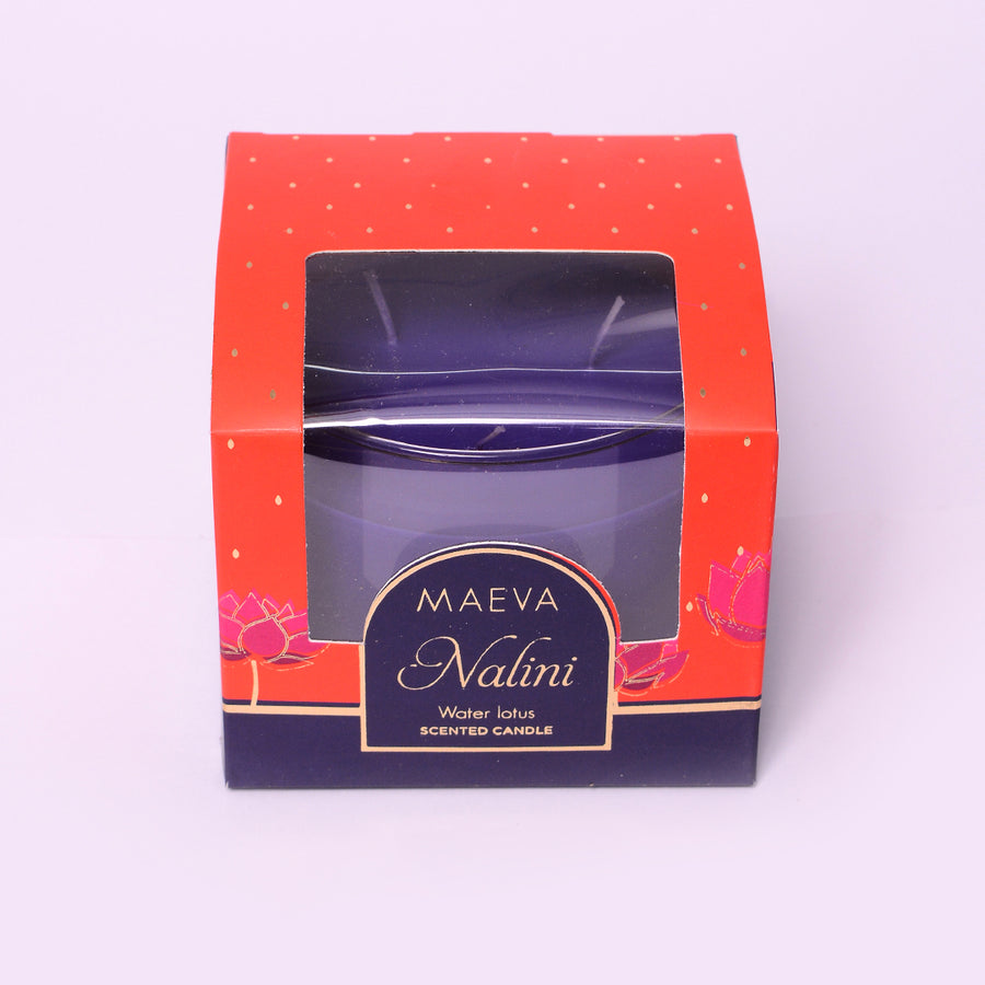 Maeva Nalini 3 wick Glass Candle