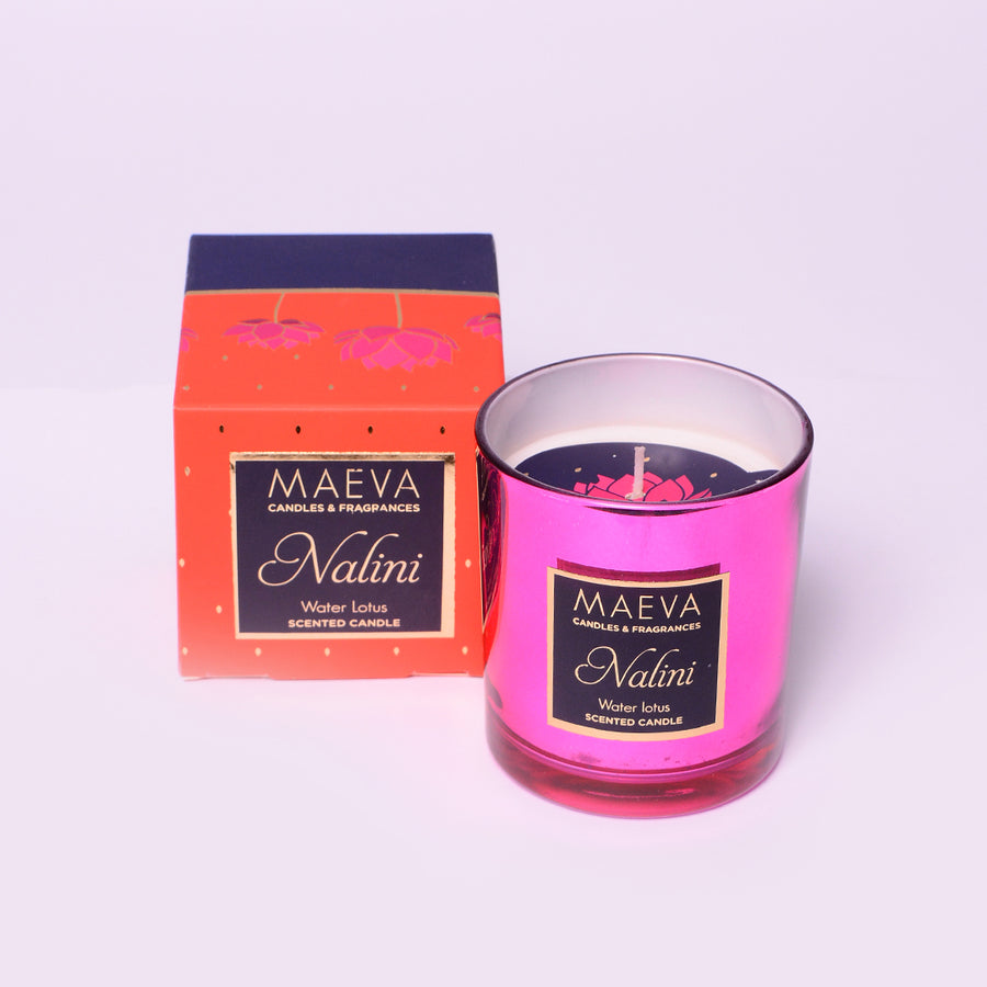 Nalini Metallic Glass Candle