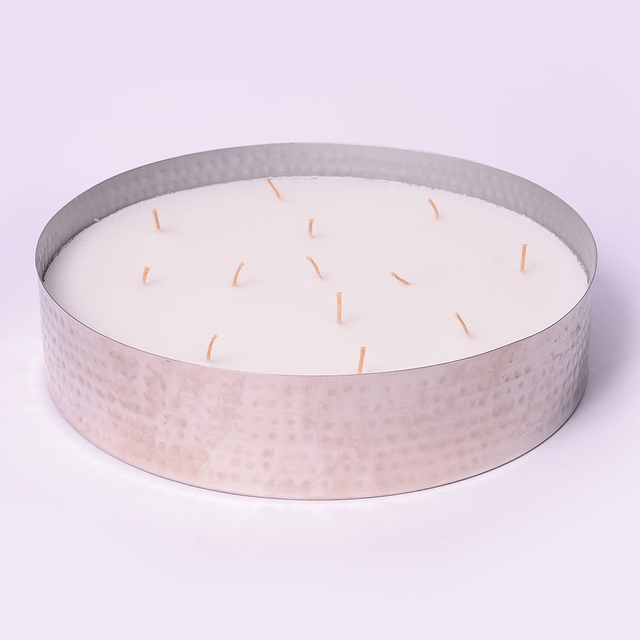 Silver Multi-Wick Scented Candle