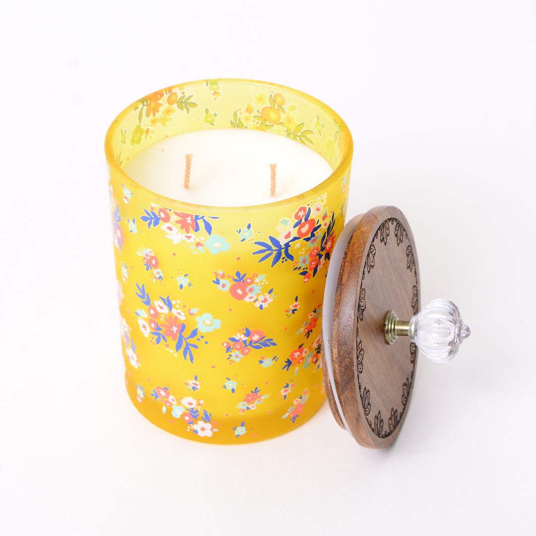 Wild Jasmine Scented Candle The Maeva Store