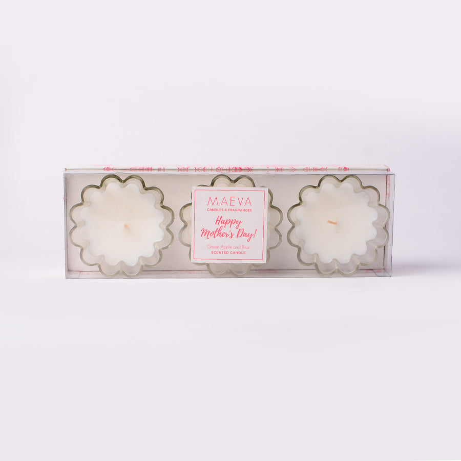 Mothers Day Flower Candle