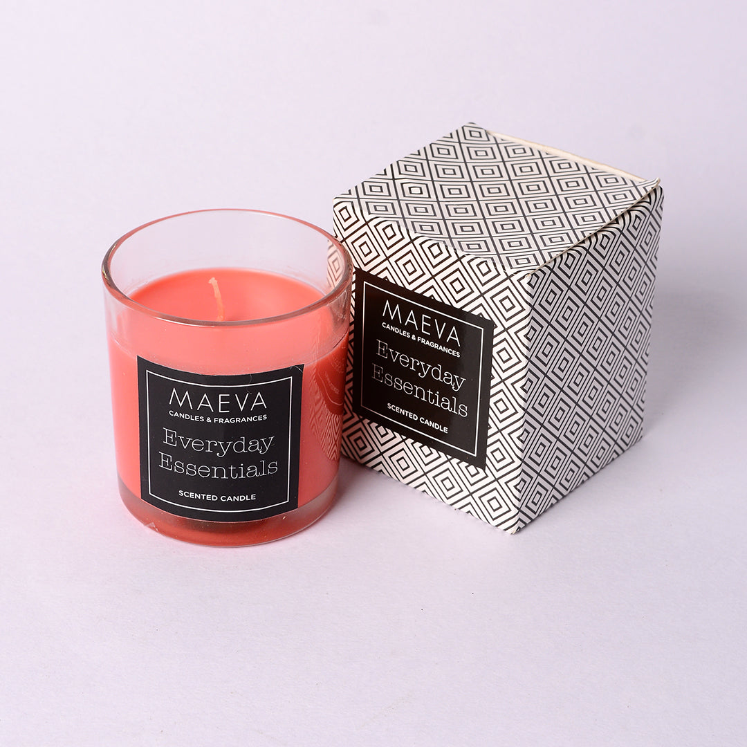 Clear Glass Candle