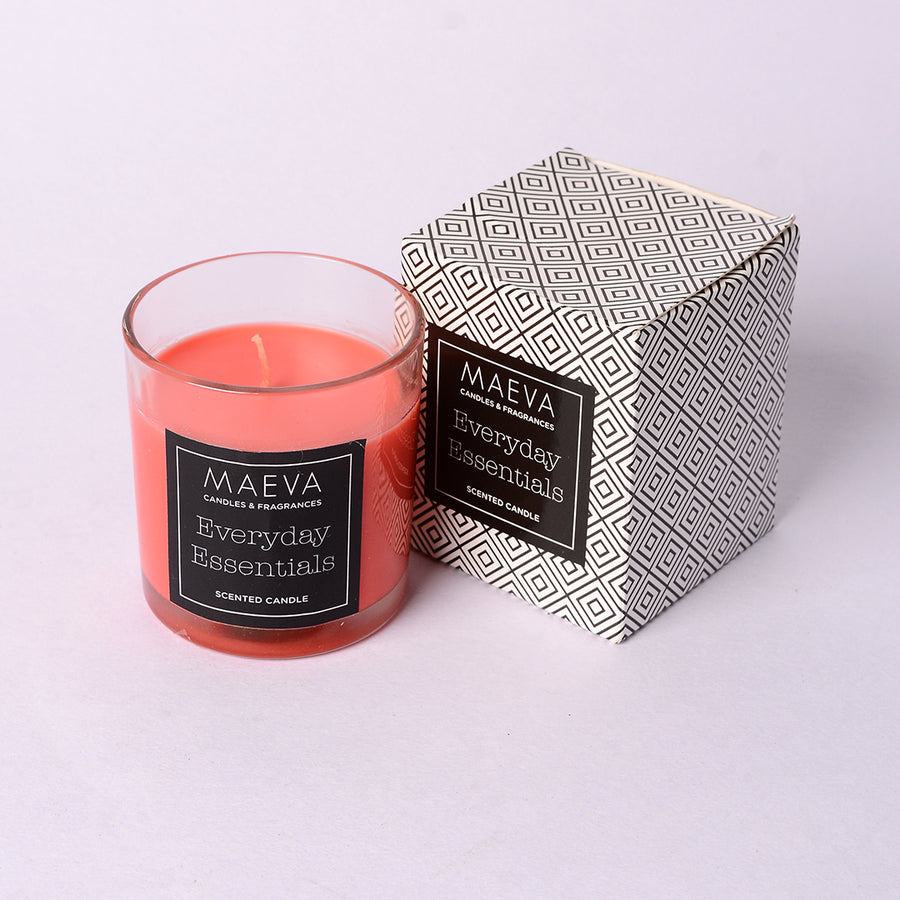 Clear Glass Candle