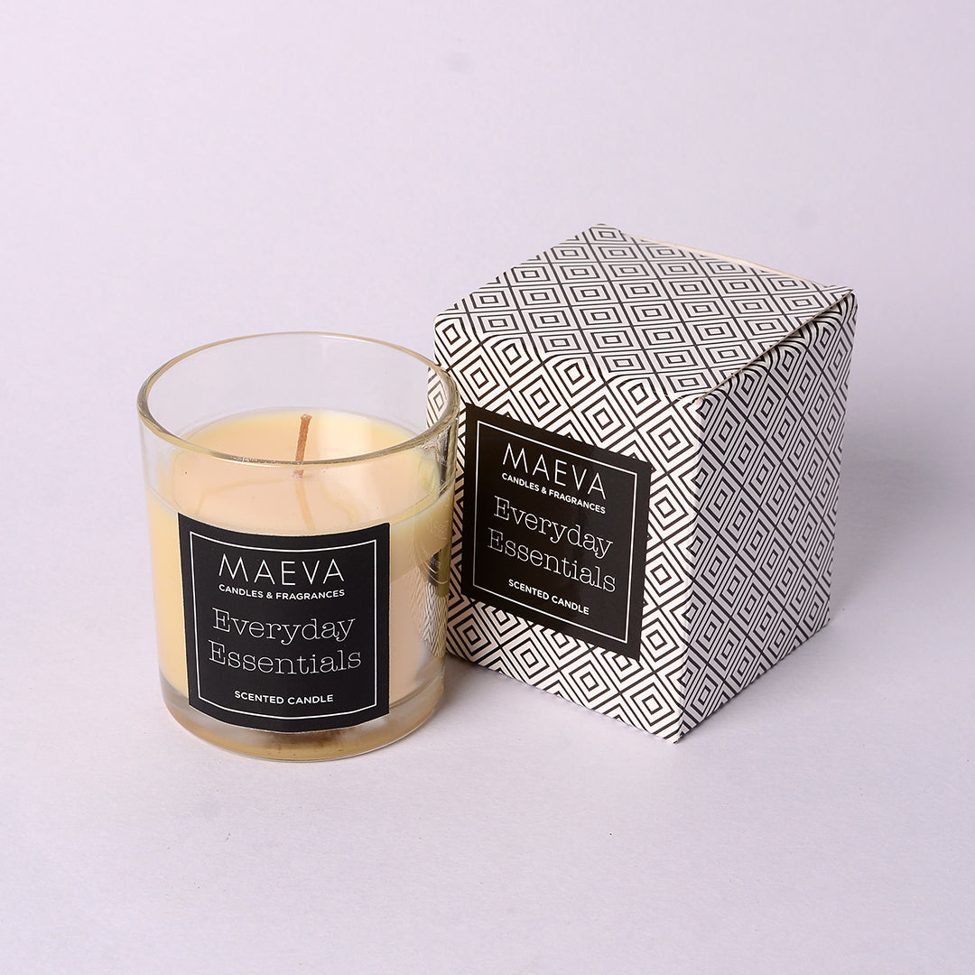 Clear Glass Candle