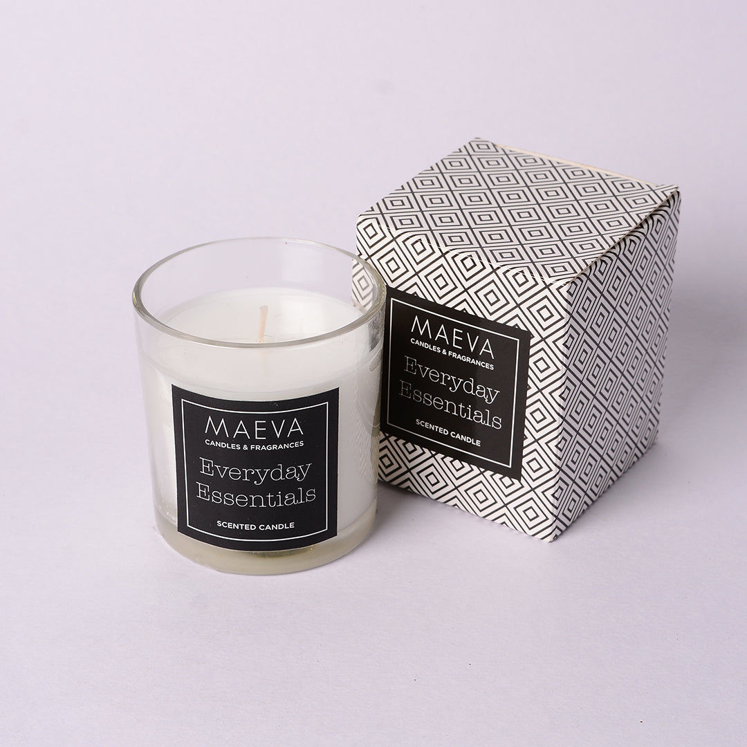 Clear Glass Candle