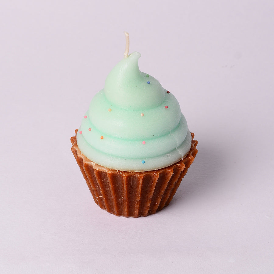 Chocolate Cupcake Candle