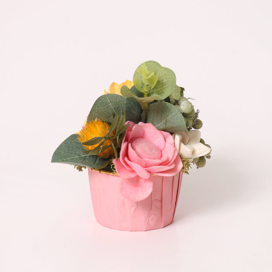 Floral Cupcake - Set of 2