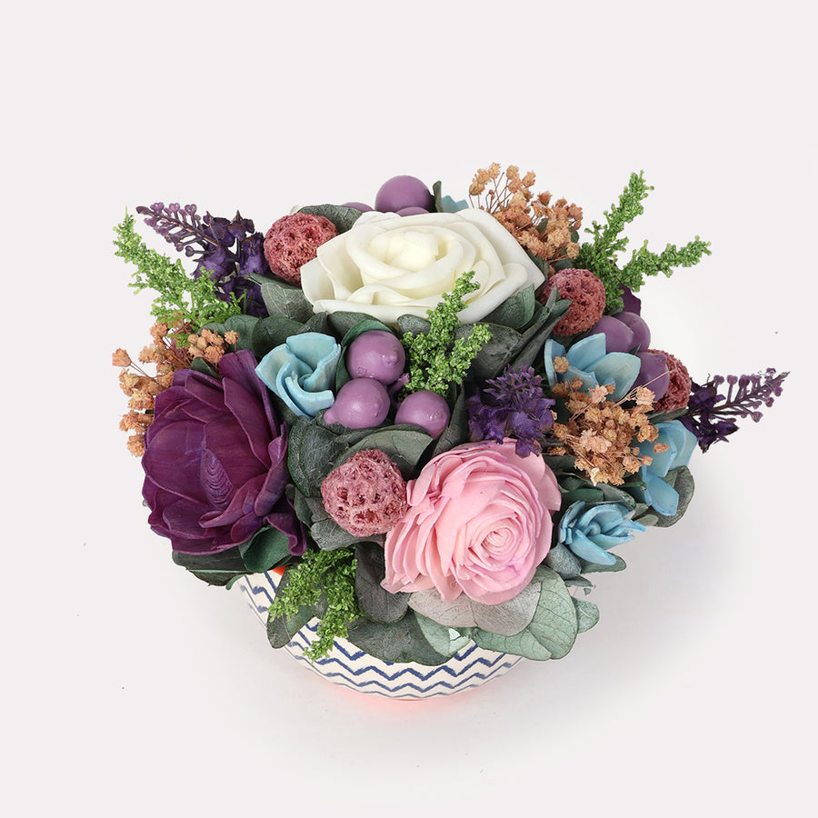 Lavender Bowl Arrangement
