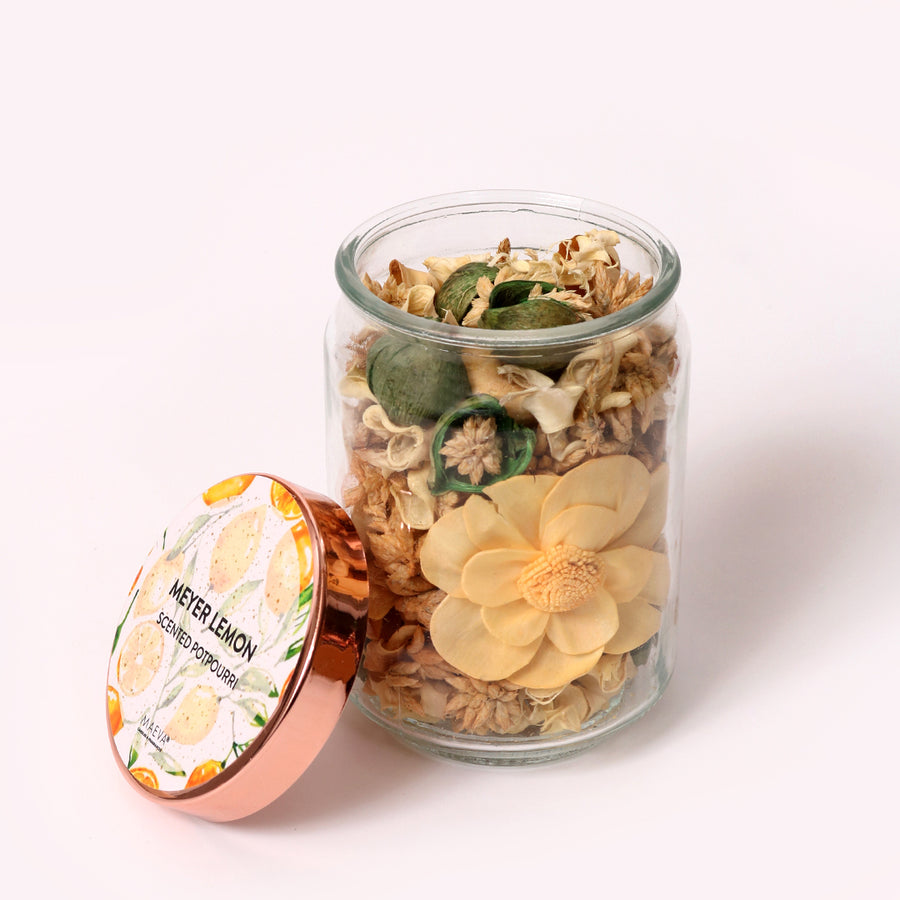 Meyer Lemon Potpourri Jar