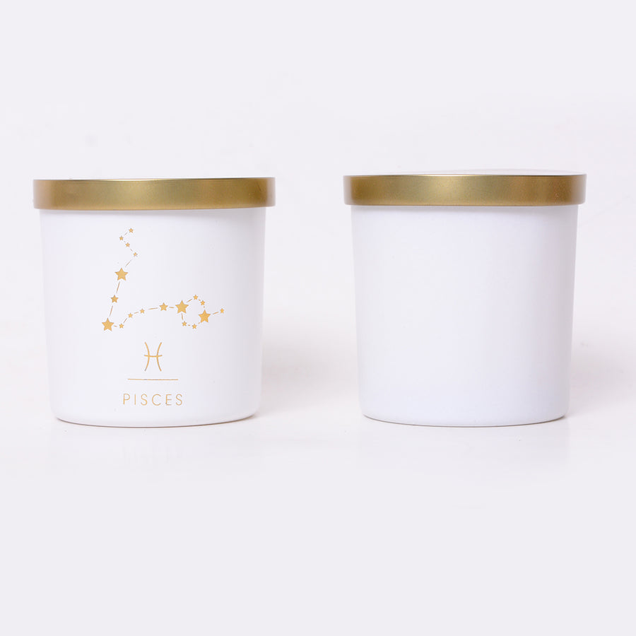 Pisces Zodiac Candle - Set of 2