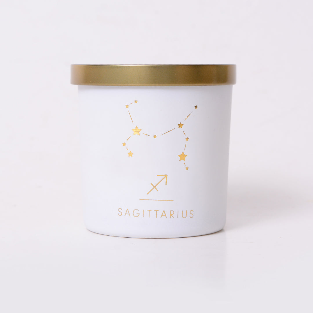 Sagittarius Zodiac Candle - Set of 2