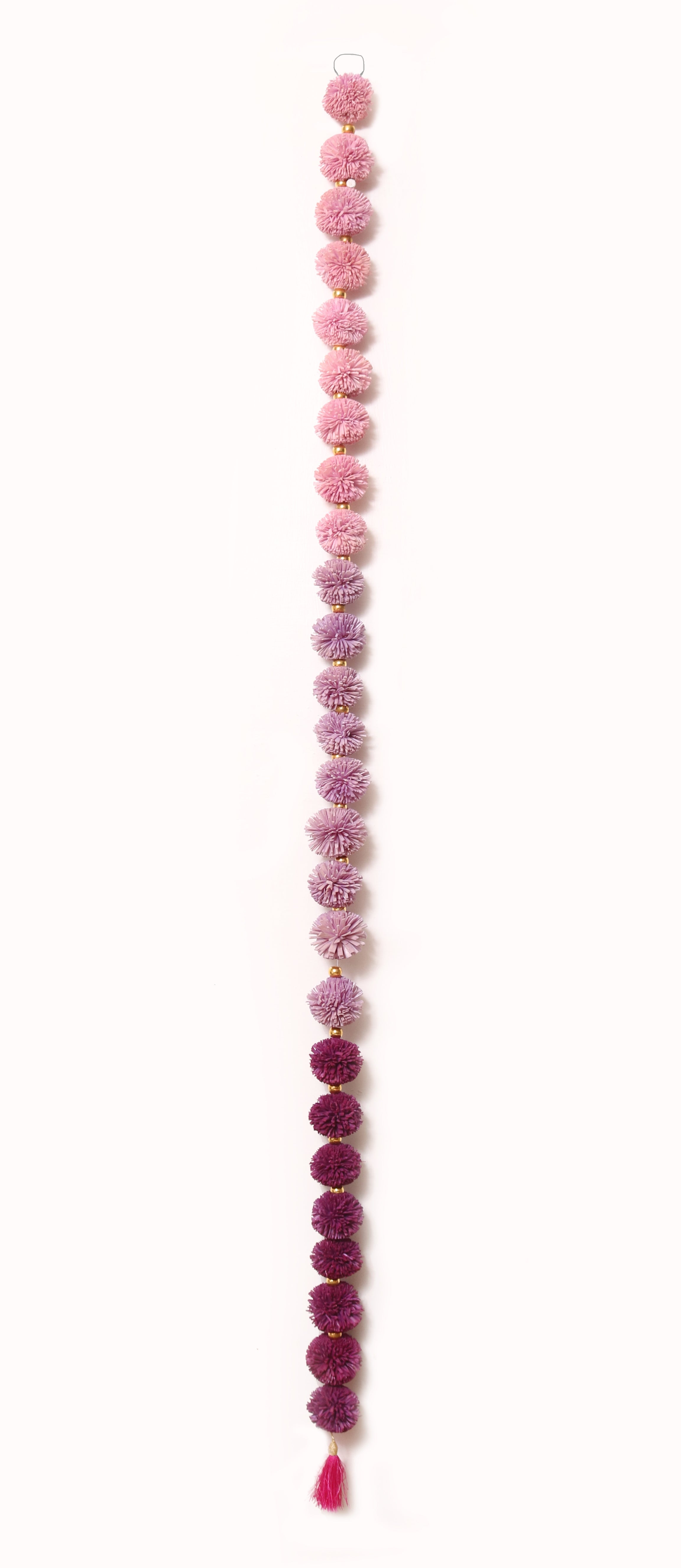 Shola Floral Strings Set of 2 | Handmade Floral Strings for Festive Decor | Dried Flower String