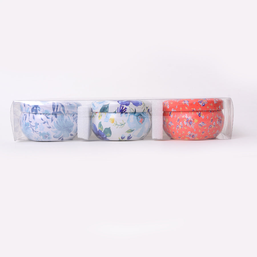 Assorted Scented Tin Candles - Set 1