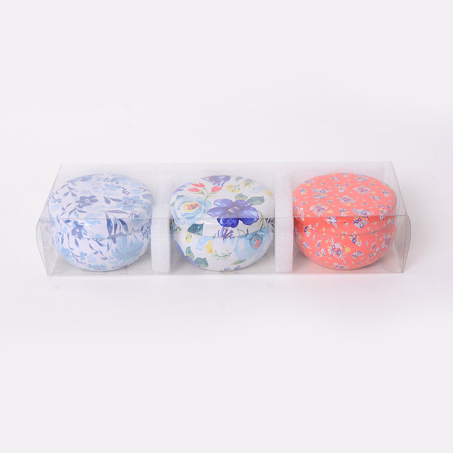 Assorted Scented Tin Candles - Set 1