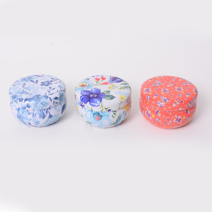 Assorted Scented Tin Candles - Set 1
