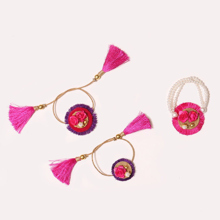 Gulbahaar Violet Rakhi
